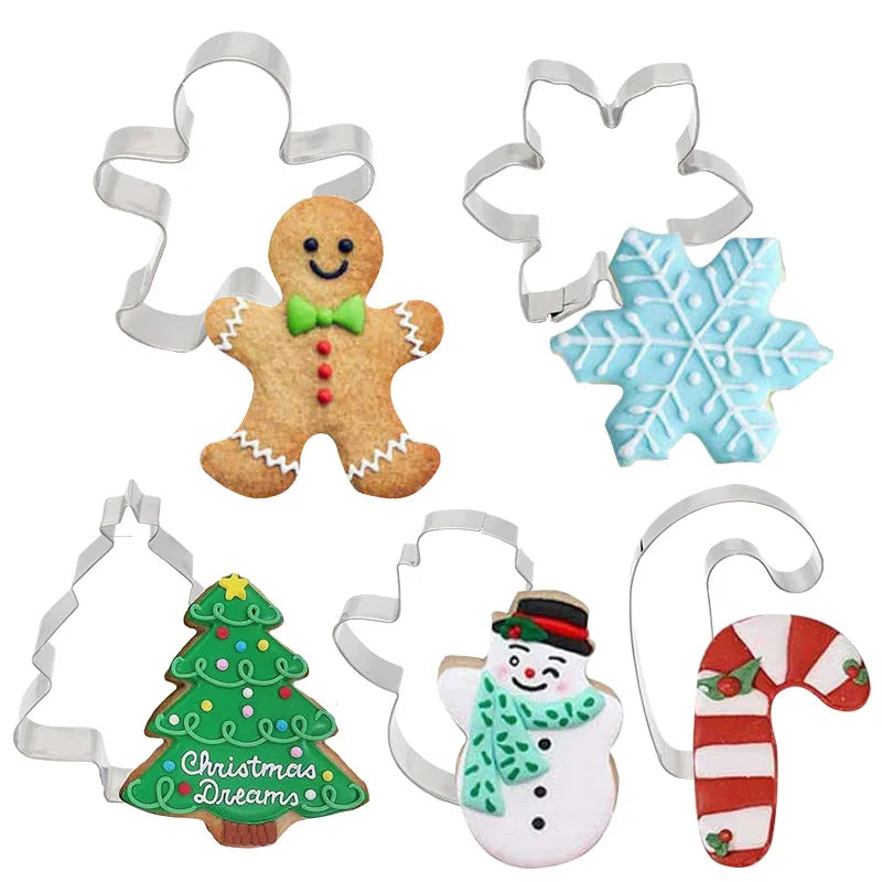 Christmas Cookie Cutter 5Pcs/set